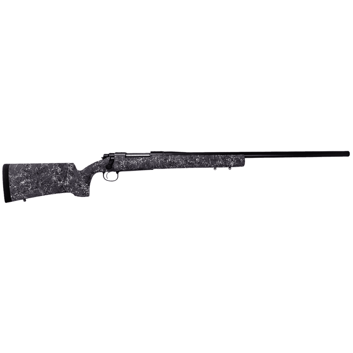 Remington Firearms (New) 700 Long Range Rifle, 26" Matte Black Heavy Threaded Barrel Drilled & Tapped Steel Receiver Grey w/Black & White Web HS Precision Synthetic Stock Full Size 4+1rd 6.5 Creedmoor - R84170 Remington Firearms (New) 700 Long Range Rifle, 26" Matte Black Heavy Threaded Barrel Drilled & Tapped Steel Receiver Grey w/Black & White Web HS Precision Synthetic Stock Full Size 4+1rd 6.5 Creedmoor - R84170