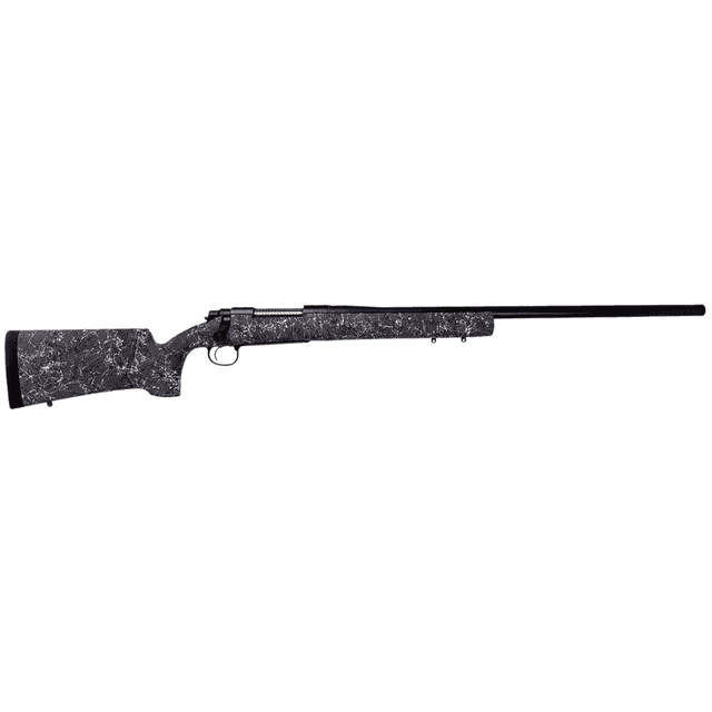 Remington Firearms (New) 700 Long Range Rifle, 26" Matte Black Heavy Threaded Barrel Drilled & Tapped Steel Receiver Grey w/Black & White Web HS Precision Synthetic Stock Full Size 4+1rd 6.5 Creedmoor - R84170 Remington Firearms (New) 700 Long Range Rifle, 26" Matte Black Heavy Threaded Barrel Drilled & Tapped Steel Receiver Grey w/Black & White Web HS Precision Synthetic Stock Full Size 4+1rd 6.5 Creedmoor - R84170