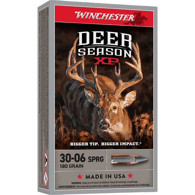 Winchester Ammo Deer Season XP Ammo, 180gr 20 Per Box/10 Case 30-06Springfield - X3006DS2 Winchester Ammo Deer Season XP Ammo, 180gr 20 Per Box/10 Case 30-06Springfield - X3006DS2