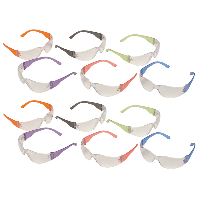 Pyramex Intruder Glasses, Adult Clear Lens Anti-Scratch Polycarbonate 12 Pair - S4110SMP Pyramex Intruder Glasses, Adult Clear Lens Anti-Scratch Polycarbonate 12 Pair - S4110SMP