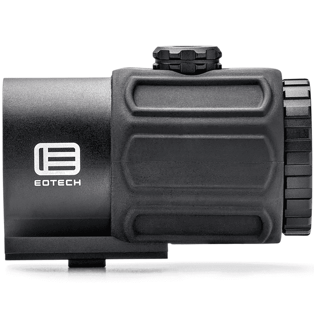 Eotech G43 Magnifier, Black 3x 1" Weaver/MIL-STD-1913 Rail Mount 33ft. (10 m) Depth Water Resistant - G43.NM Eotech G43 Magnifier, Black 3x 1" Weaver/MIL-STD-1913 Rail Mount 33ft. (10 m) Depth Water Resistant - G43.NM