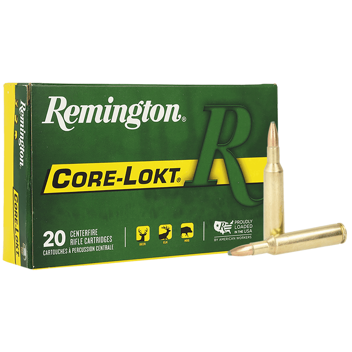 Remington Ammunition Core-Lokt Ammo, 100gr Pointed Soft Point Core Lokt 20 Per Box/10 Case 6mm - 29051 Remington Ammunition Core-Lokt Ammo, 100gr Pointed Soft Point Core Lokt 20 Per Box/10 Case 6mm - 29051