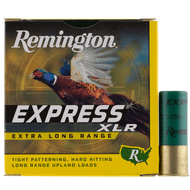 Remington Ammunition Express XLR Shotshell, 2.75" 1 1/8oz 6Shot 25 Per Box/10 Case 12 Gauge - 20168 Remington Ammunition Express XLR Shotshell, 2.75" 1 1/8oz 6Shot 25 Per Box/10 Case 12 Gauge - 20168