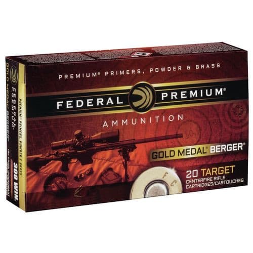 Federal Gold Medal 308 Win 185 gr Berger Jugernaught Open Tip Match 20 Bx/ 10 Cs Federal Gold Medal 308 Win 185 gr Berger Jugernaught Open Tip Match 20 Bx/ 10 Cs