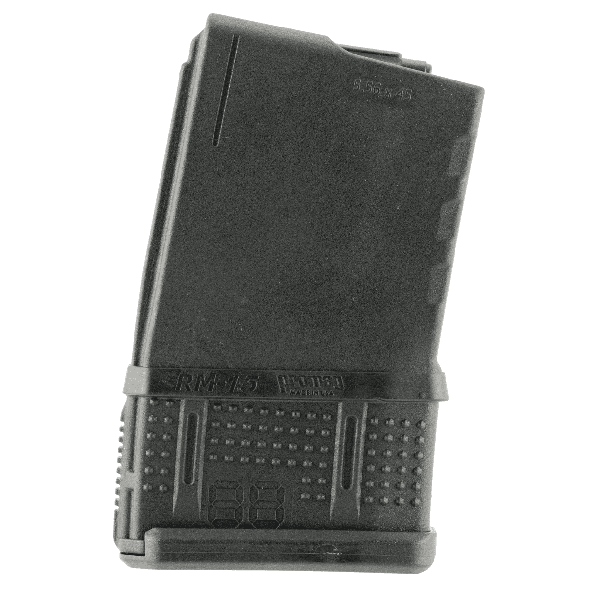 ProMag Standard 15rd Detachable w/ Roller Follower 5.56x45mm Fits AR-15 Black DuPont Zytel Polymer ProMag Standard 15rd Detachable w/ Roller Follower 5.56x45mm Fits AR-15 Black DuPont Zytel Polymer