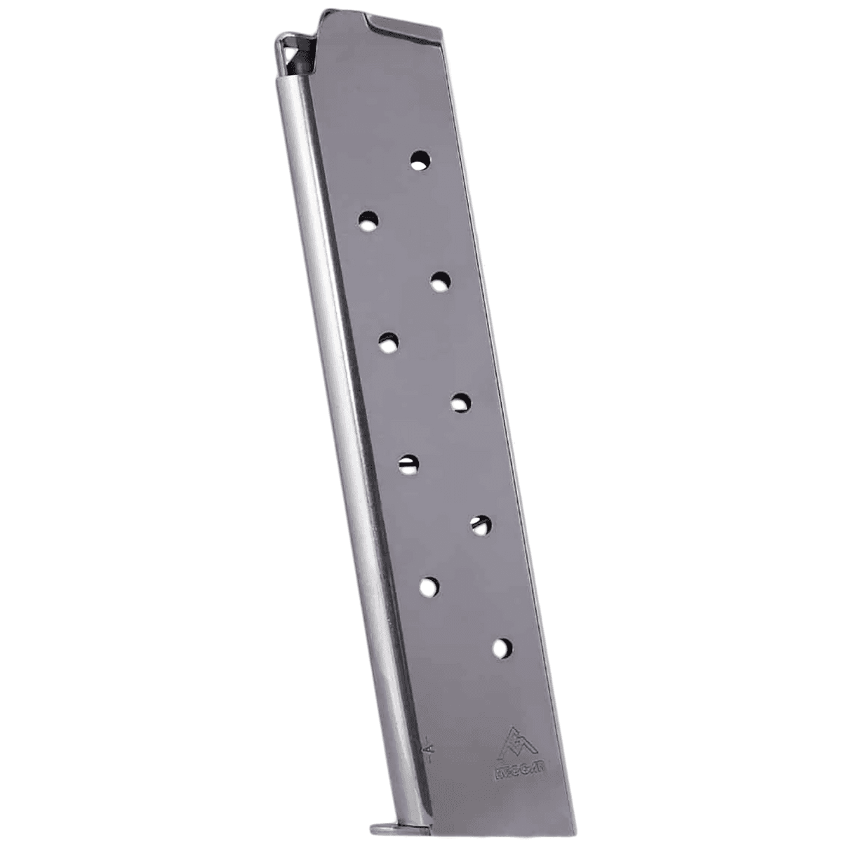 Mec-Gar 1911 Government Magazine, 11rd Nickel Carbon Steel 45 ACP - MGCG4511N Mec-Gar 1911 Government Magazine, 11rd Nickel Carbon Steel 45 ACP - MGCG4511N