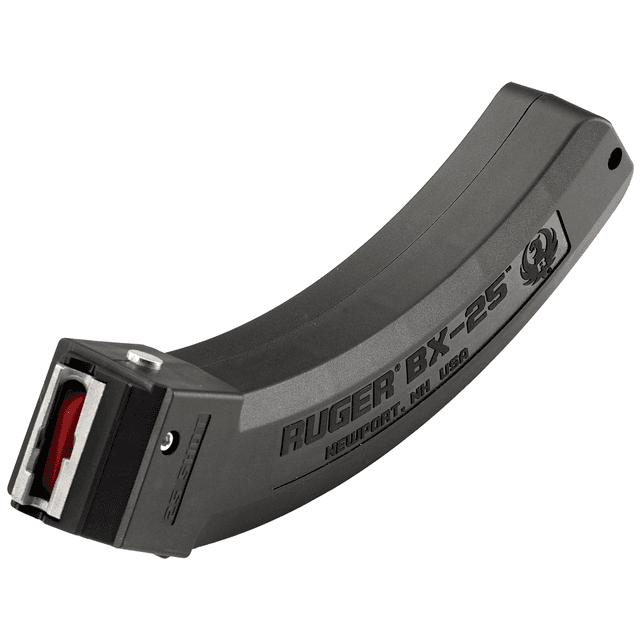 Ruger BX-25 25rd Magazine Fits Ruger 10/22/SR/77/Charger 22LR Black Ruger BX-25 25rd Magazine Fits Ruger 10/22/SR/77/Charger 22LR Black