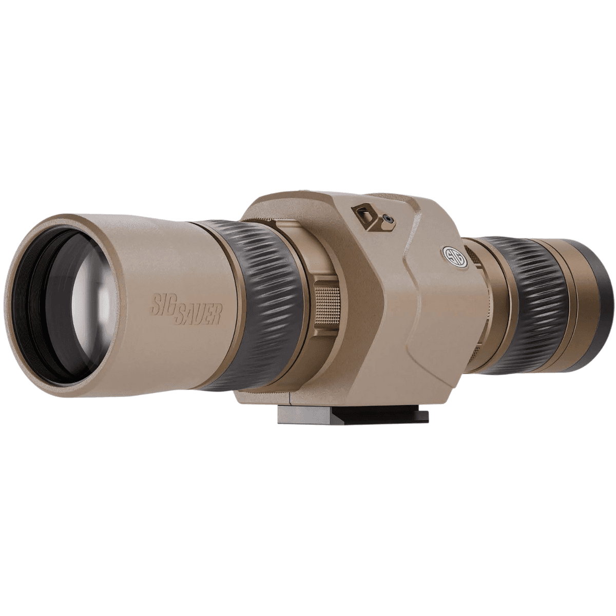 Sig Sauer Electro-Optics OSCAR6 HDX Pro Spotting Scope, Straight Body 16-32x60mm Flat Dark Earth Rubber Armor Magnesium Fog / Waterproof - SOO62001 Sig Sauer Electro-Optics OSCAR6 HDX Pro Spotting Scope, Straight Body 16-32x60mm Flat Dark Earth Rubber Armor Magnesium Fog / Waterproof - SOO62001