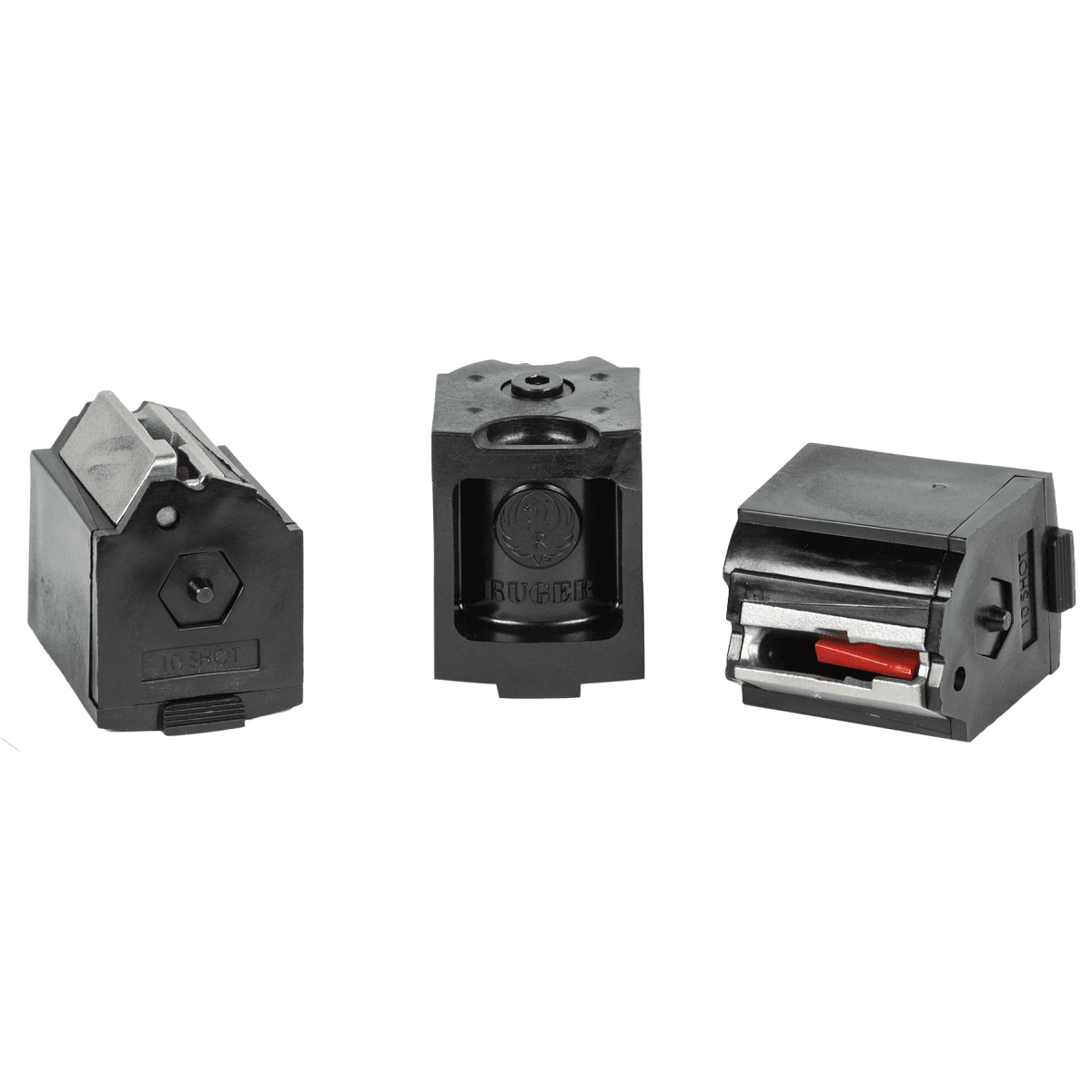 Ruger BX-1 Value Pack 10rd Magazine Fits Ruger 10/22/SR/American Rimfire/77/Charger 22LR Rotary Black 3 Pack Ruger BX-1 Value Pack 10rd Magazine Fits Ruger 10/22/SR/American Rimfire/77/Charger 22LR Rotary Black 3 Pack