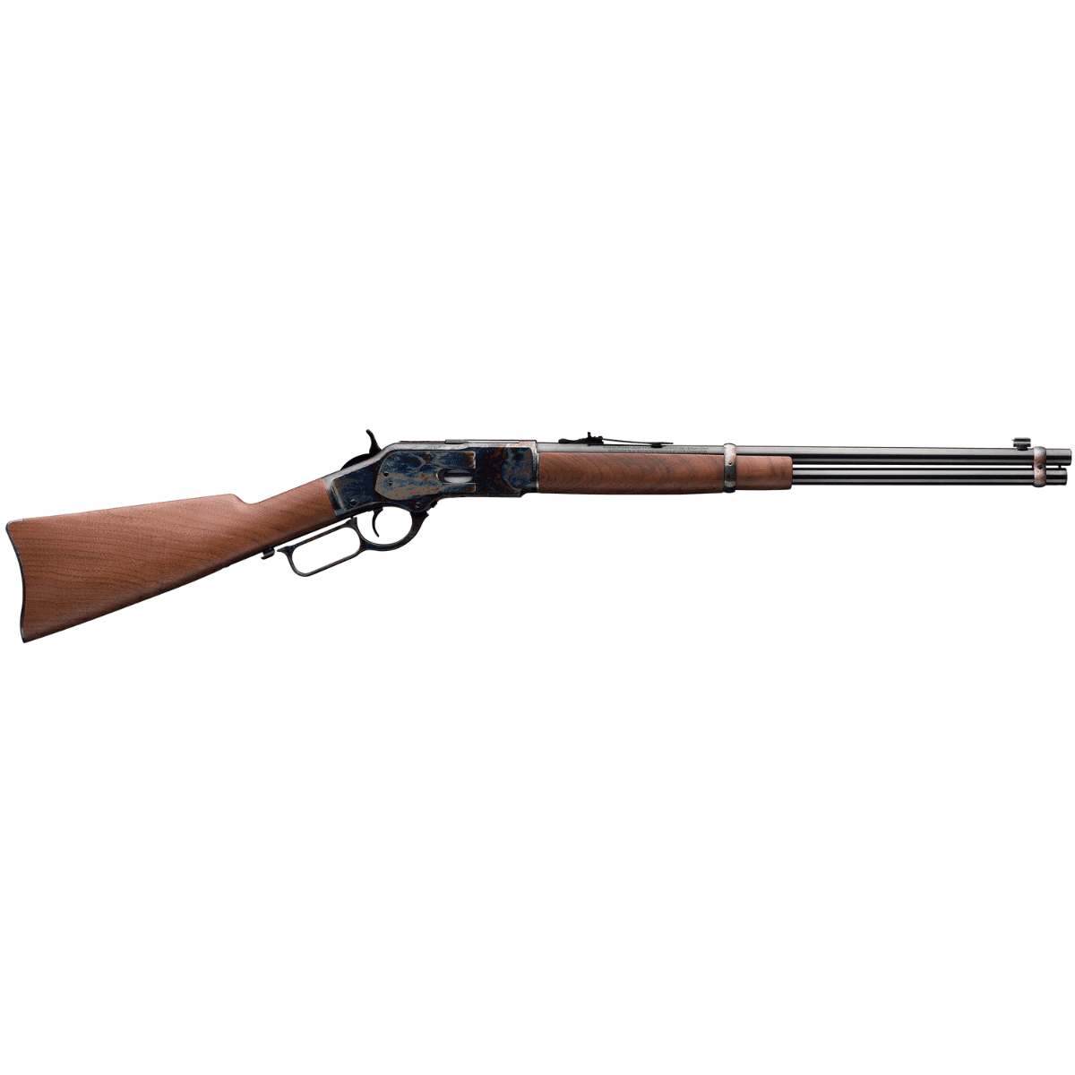Winchester Repeating Arms Model 1873 Competition Carbine High Grade Rifle, 20" Polished Blued Steel Barrel Color Case Hardened Drilled & Tapped Steel Receiver Grade III/IV Walnut Straight Grip Stock Full Size 10+1rd 45 Colt (LC) - 534280141 Winchester Repeating Arms Model 1873 Competition Carbine High Grade Rifle, 20" Polished Blued Steel Barrel Color Case Hardened Drilled & Tapped Steel Receiver Grade III/IV Walnut Straight Grip Stock Full Size 10+1rd 45 Colt (LC) - 534280141