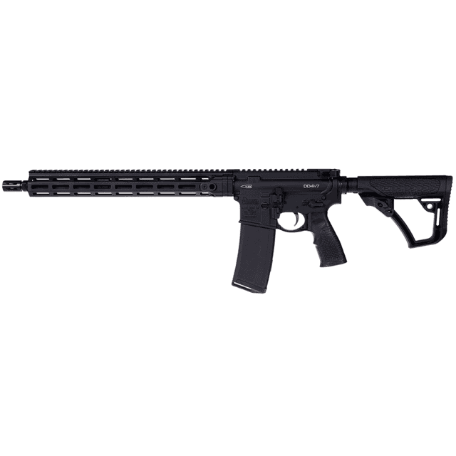 Daniel Defense DD4 RIII V7 Rifle, 16" Black Chrome Moly Vanadium Steel Cold Hammer Forged Government Barrel M-LOK Daniel Defense Buttstock/ Pistol Grip Ambidextrous 30+1rd 5.56 NATO - 0220112138047 Daniel Defense DD4 RIII V7 Rifle, 16" Black Chrome Moly Vanadium Steel Cold Hammer Forged Government Barrel M-LOK Daniel Defense Buttstock/ Pistol Grip Ambidextrous 30+1rd 5.56 NATO - 0220112138047
