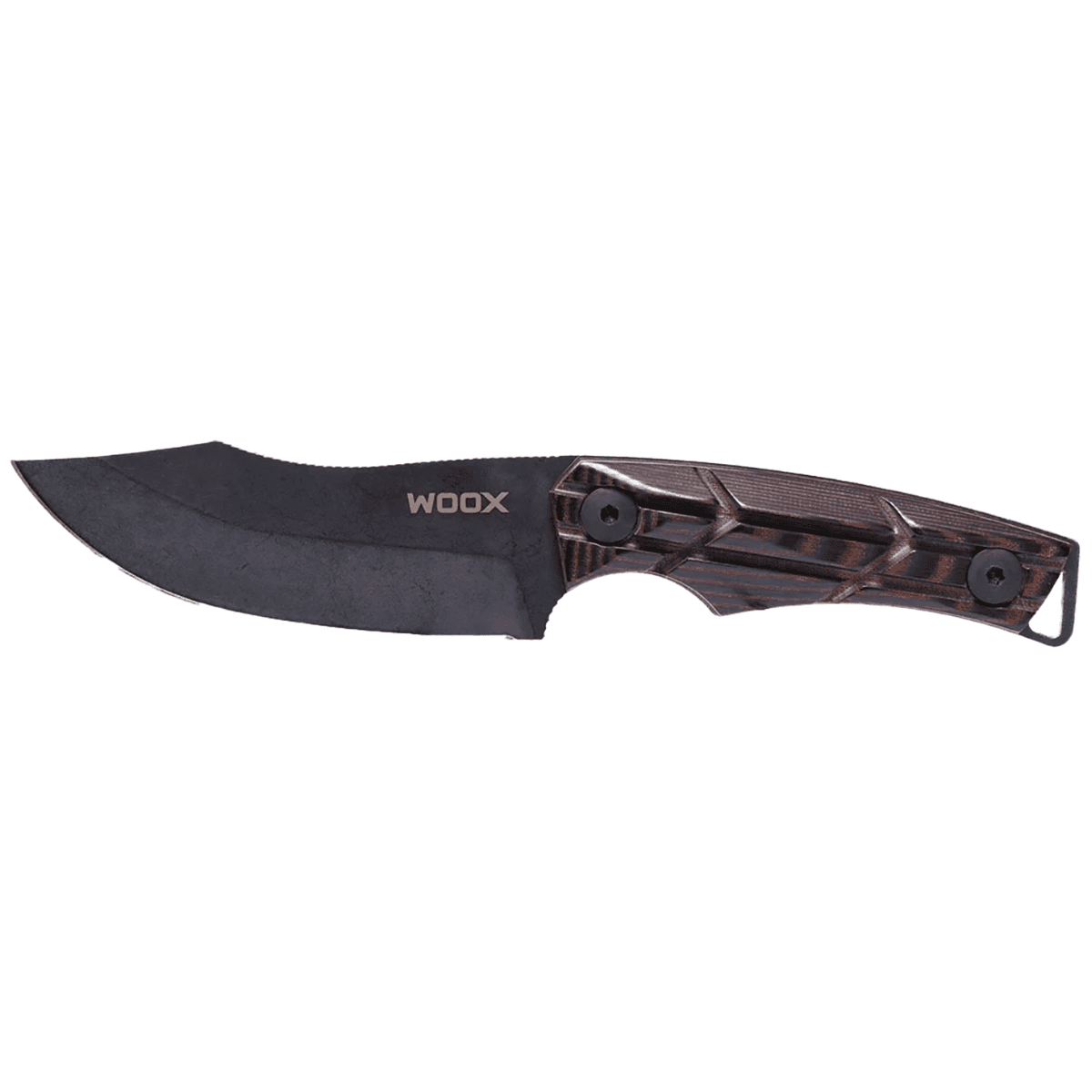 Woox Bad Boy Hunter Knife, 3.75'' Fixed Blade Acid-Etched Stonewash Brown Micarta X-Grip Handle - BU.KNF061.01 Woox Bad Boy Hunter Knife, 3.75'' Fixed Blade Acid-Etched Stonewash Brown Micarta X-Grip Handle - BU.KNF061.01