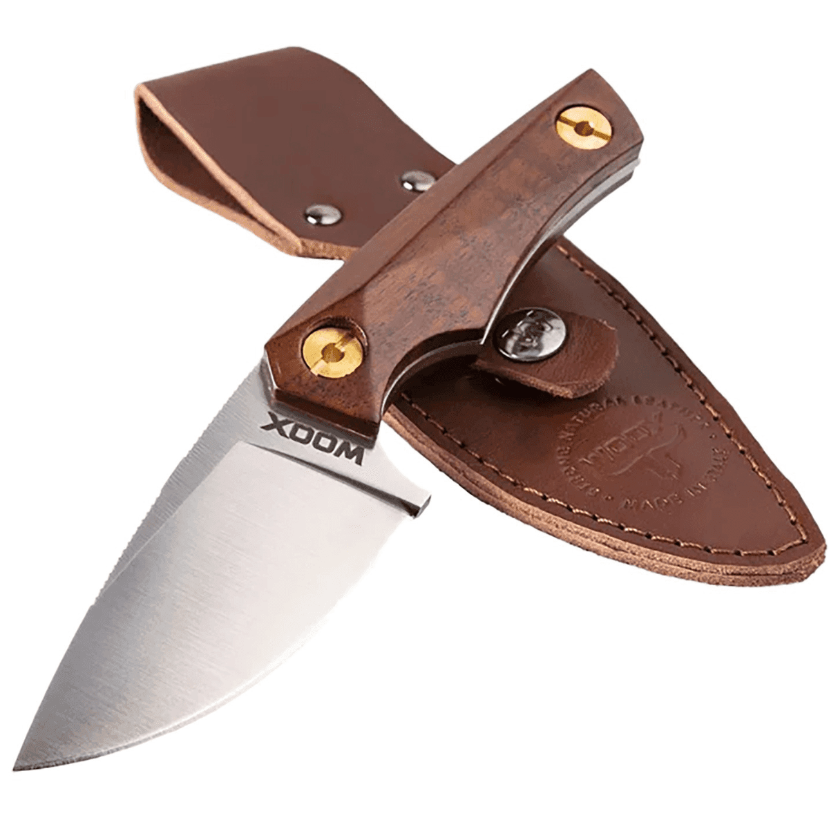 Woox Bad Boy Knife, Drop Point Blade American Walnut Handle - BU.KNF030.01 Woox Bad Boy Knife, Drop Point Blade American Walnut Handle - BU.KNF030.01
