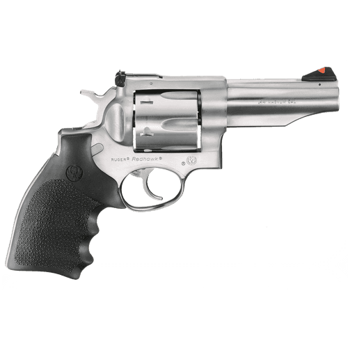 Ruger 05026 Redhawk DAA 44 RemMag 4" 6rd Hogue Black Monogrip Satin Stainless Ruger 05026 Redhawk DAA 44 RemMag 4" 6rd Hogue Black Monogrip Satin Stainless
