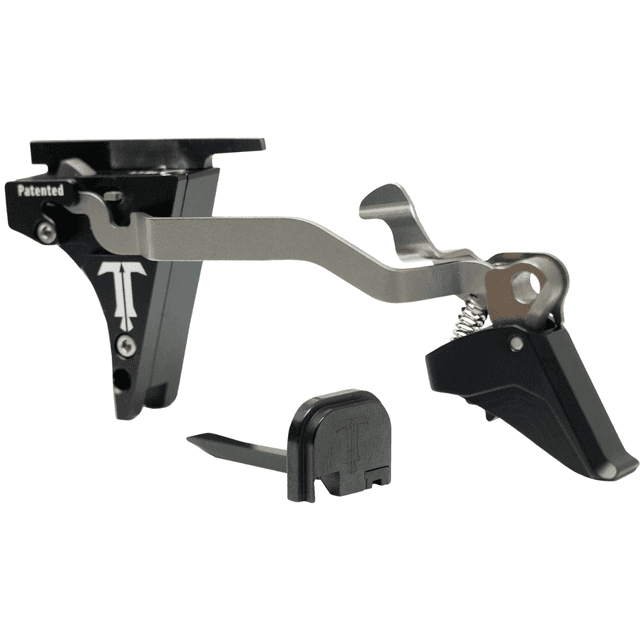 TriggerTech Competitive Trigger, Black Pro Curved Fits Glock Gen1-5 - G9B0SBS26CIBP TriggerTech Competitive Trigger, Black Pro Curved Fits Glock Gen1-5 - G9B0SBS26CIBP