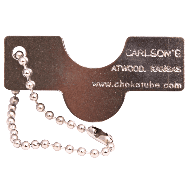 Carlson's Choke Tubes Universal Choke Wrench, Silver Stainless Steel - 06605 Carlson's Choke Tubes Universal Choke Wrench, Silver Stainless Steel - 06605