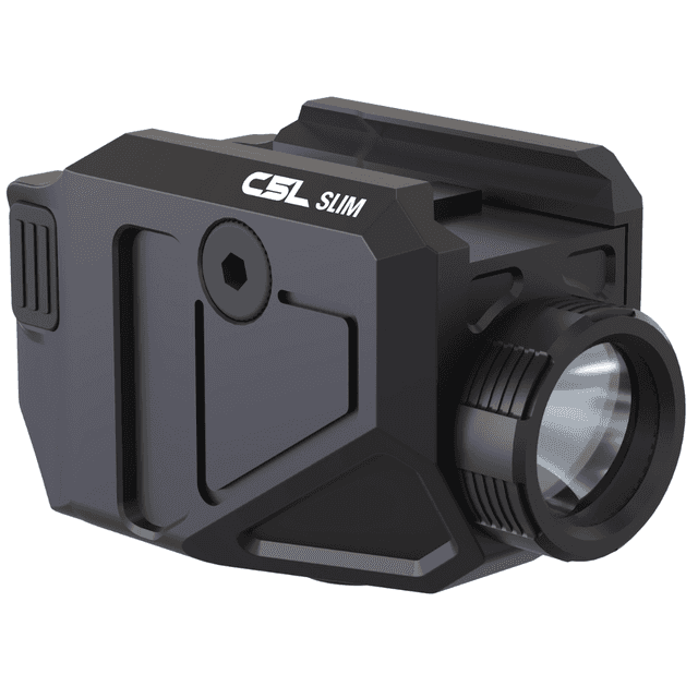 Viridian C5L Slim with SAFECharge Gun Light, Black 6061-T6 Aluminum 550-lumen IPX6 Fits Glock 43x MOS/ Glock 48 or FN Reflex - 9300049 Viridian C5L Slim with SAFECharge Gun Light, Black 6061-T6 Aluminum 550-lumen IPX6 Fits Glock 43x MOS/ Glock 48 or FN Reflex - 9300049