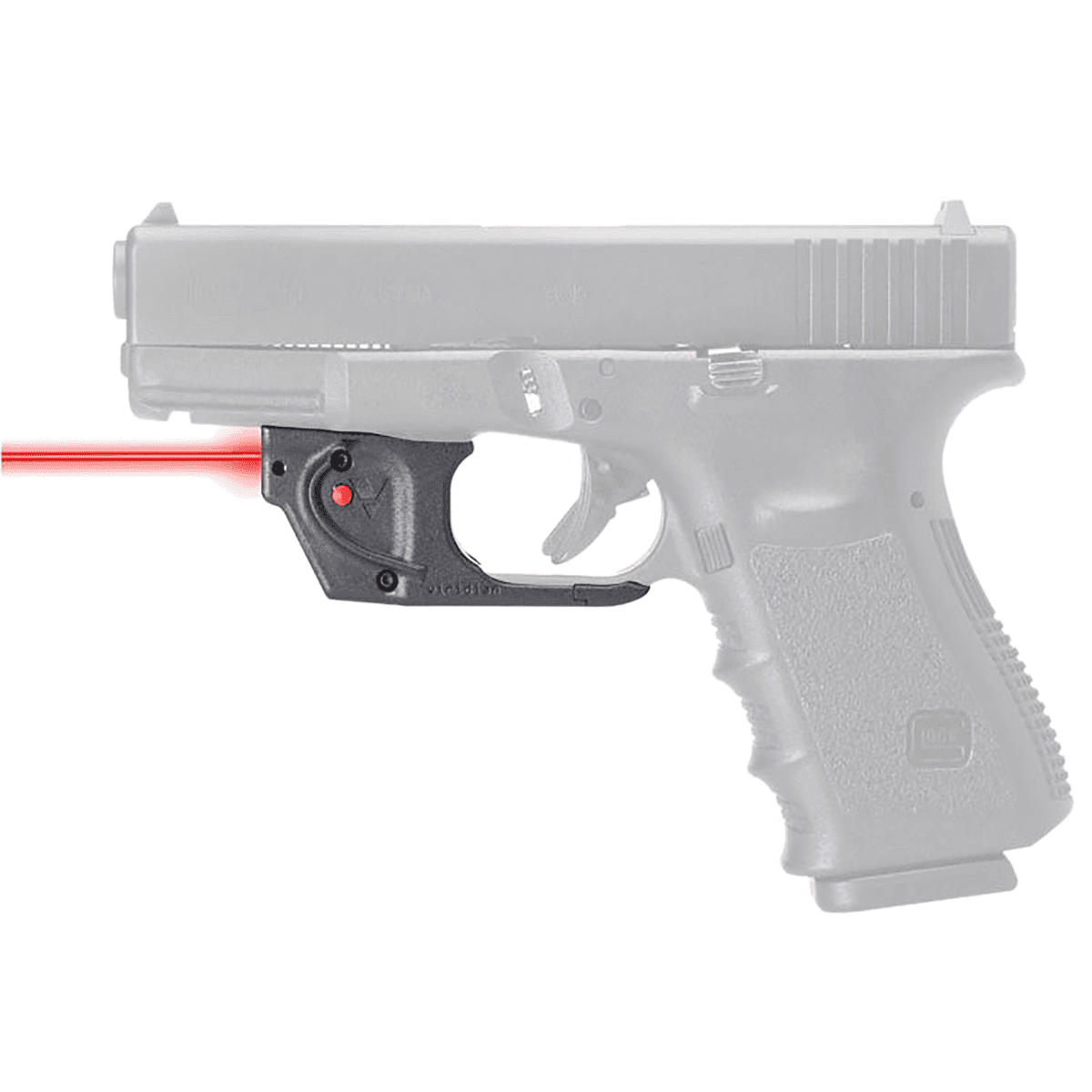 Viridian E SERIES Red Laser Sight, Black High Strength Thermo Molded Polymer Trigger Guard 25 yard Range in Daylight & 1 Mile at Night Fits Glock 17/19/34/45/47MOS/22/23/24/35 - 9120092 Viridian E SERIES Red Laser Sight, Black High Strength Thermo Molded Polymer Trigger Guard 25 yard Range in Daylight & 1 Mile at Night Fits Glock 17/19/34/45/47MOS/22/23/24/35 - 9120092