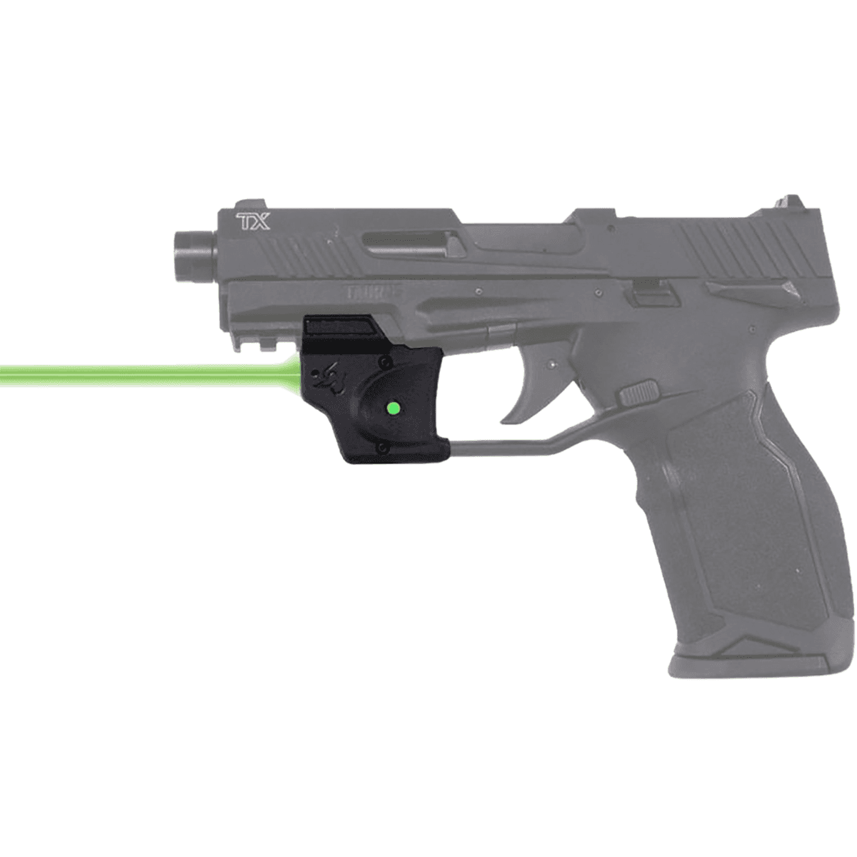 Viridian E SERIES Green Laser Sight, Black High Strength Thermo Molded Polymer Up to 100 yards Daylight / 2 Miles Night Trigger Guard for Taurus TX22 Compact - 9120093 Viridian E SERIES Green Laser Sight, Black High Strength Thermo Molded Polymer Up to 100 yards Daylight / 2 Miles Night Trigger Guard for Taurus TX22 Compact - 9120093