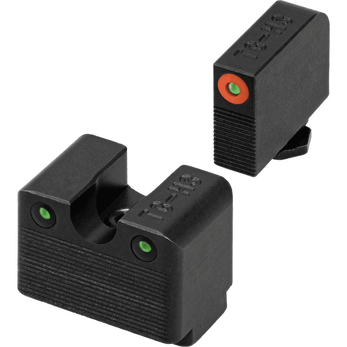 TruGlo Tritium Pro Black | Green Tritium White Outline Front Sight Green Tritium Rear Sight TG231G3MW TruGlo Tritium Pro Black | Green Tritium White Outline Front Sight Green Tritium Rear Sight TG231G3MW