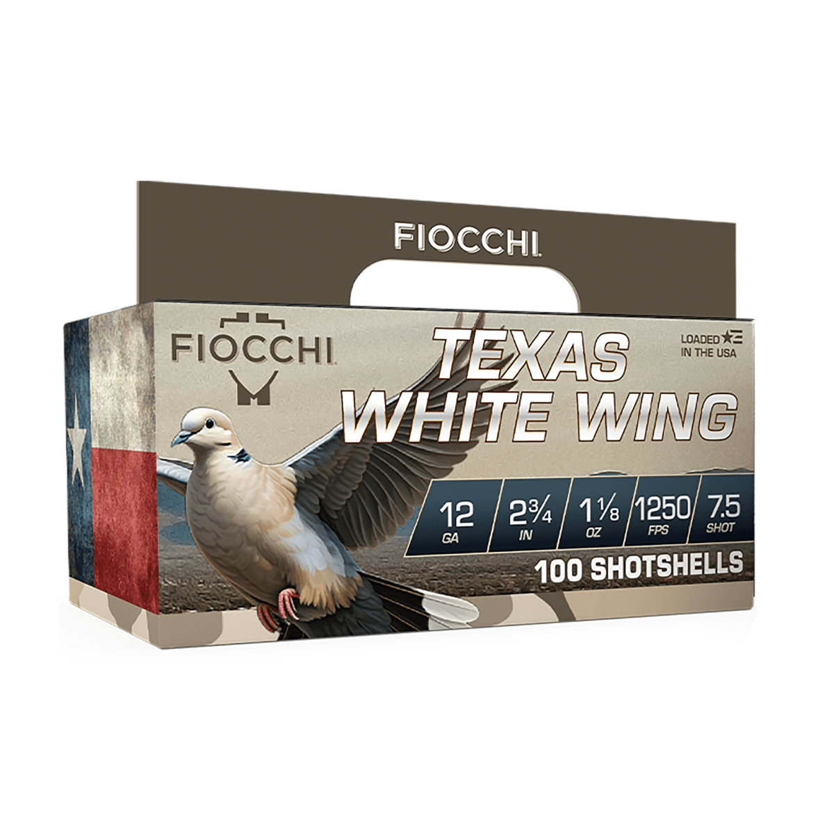 Fiocchi 12TWW187 12 Gauge 2.75" 1 1/8 oz 100 Per Box Fiocchi 12TWW187 12 Gauge 2.75" 1 1/8 oz 100 Per Box