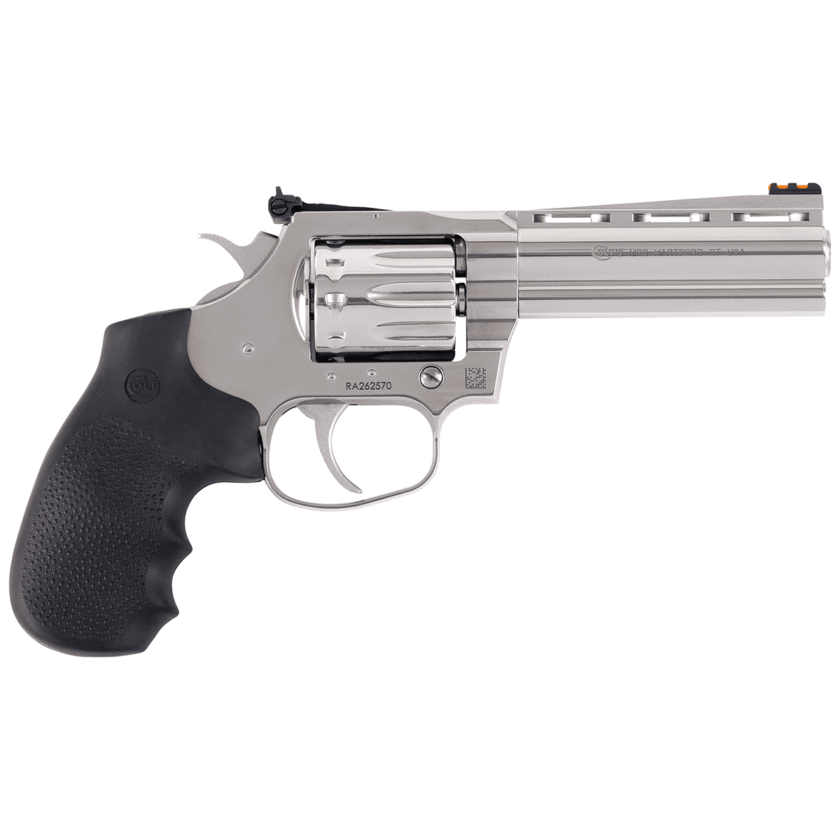 Colt King Cobra Target 22 LR 10 Shot, 4.25" Stainless Pistol - KCOBRA22-SP4RFO Colt King Cobra Target 22 LR 10 Shot, 4.25" Stainless Pistol - KCOBRA22-SP4RFO
