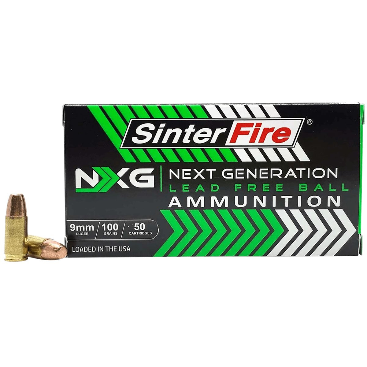 SinterFire Inc SF9100NXGLF Next Generation (NXG) 9mm 100gr 50 Per Box SinterFire Inc SF9100NXGLF Next Generation (NXG) 9mm 100gr 50 Per Box