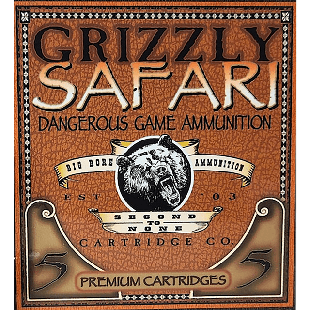 Grizzly Ammo GC416RG5 416 Rigby 400gr Solid Brass 5 Per Box/10 Case Grizzly Ammo GC416RG5 416 Rigby 400gr Solid Brass 5 Per Box/10 Case