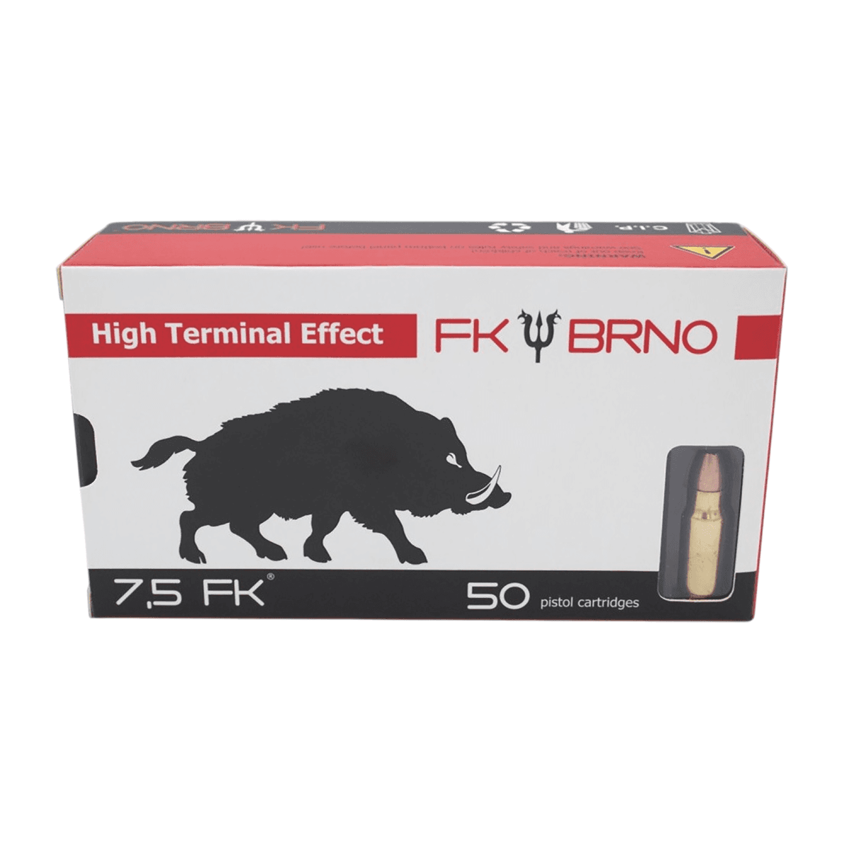 Italian Firearms Group TMTAMMOF5 7.5FK 95gr Hollow Point 50 Per Box Italian Firearms Group TMTAMMOF5 7.5FK 95gr Hollow Point 50 Per Box