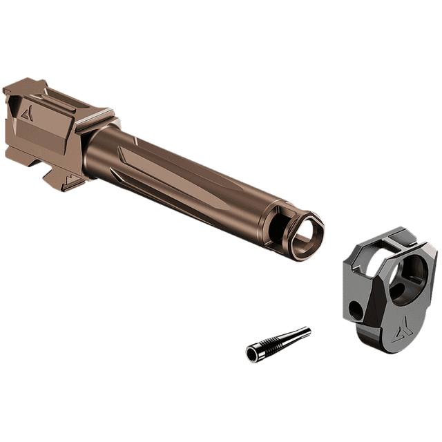 Radian Weapons Ramjet & Afterburner Combo 9mm Luger Compatible w/Glock 48, Bronze Stainless Steel R0845 Radian Weapons Ramjet & Afterburner Combo 9mm Luger Compatible w/Glock 48, Bronze Stainless Steel R0845