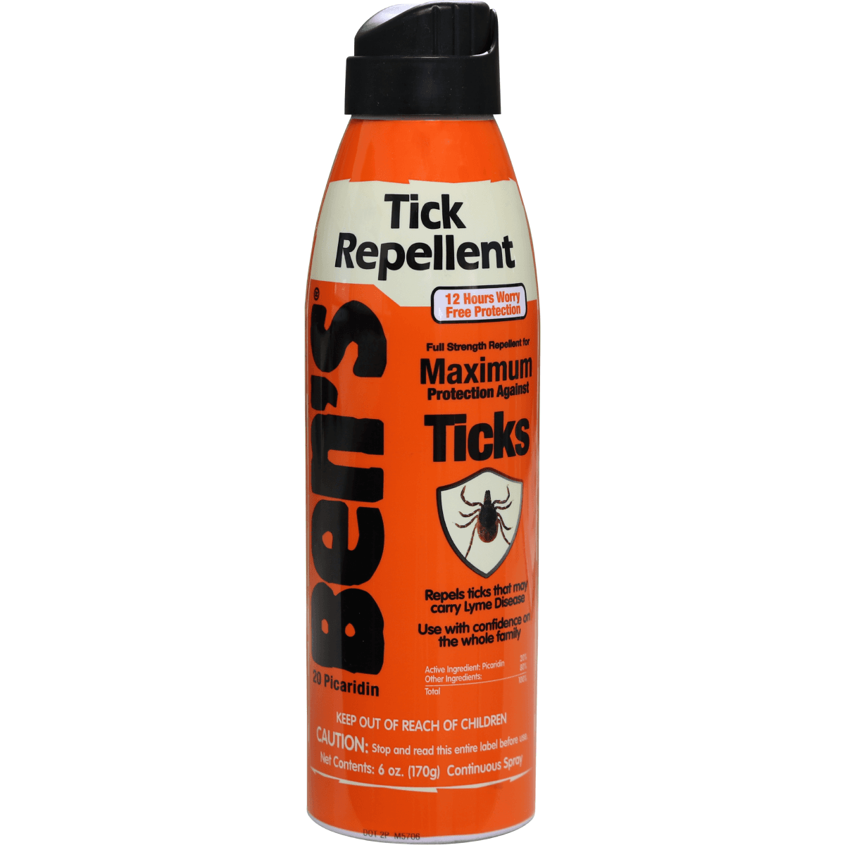 Ben's 00067300 Tick Repellent Eco-Spray Odorless Scent 6 oz Aerosol Repels Ticks Effective Up to 12 hrs Ben's 00067300 Tick Repellent Eco-Spray Odorless Scent 6 oz Aerosol Repels Ticks Effective Up to 12 hrs