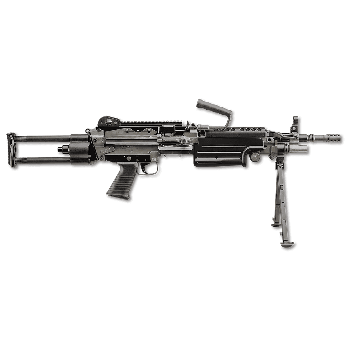 FN 46100171 M249S Para 5.56x45mm NATO 16.10" Barrel 30+1 Mag Or 200rd Belt Capacity FN 46100171 M249S Para 5.56x45mm NATO 16.10" Barrel 30+1 Mag Or 200rd Belt Capacity
