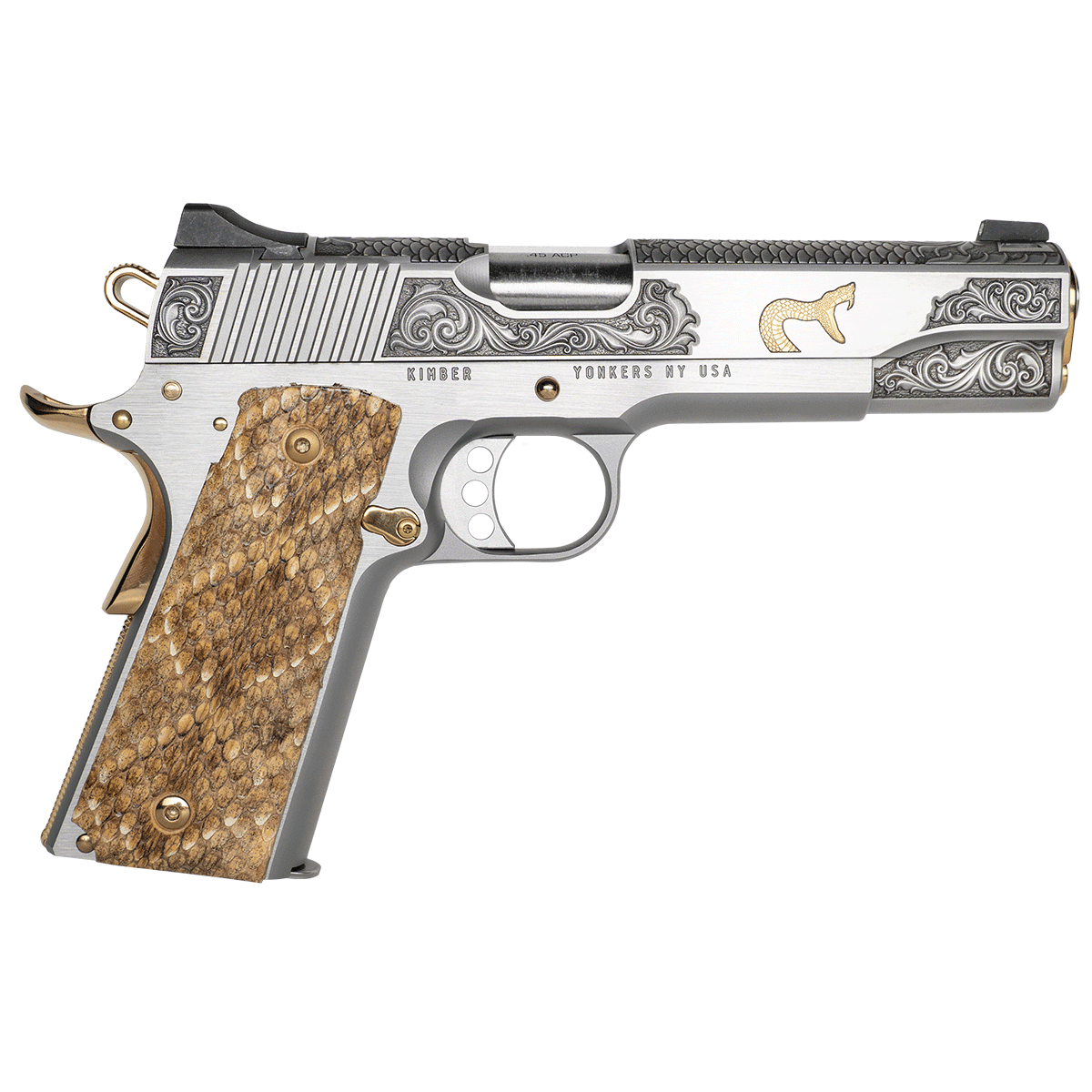 Cnc Firearms CNCRATTLER Kimber 1911 Rattler Sports South Exclusive 45 ACP Cnc Firearms CNCRATTLER Kimber 1911 Rattler Sports South Exclusive 45 ACP