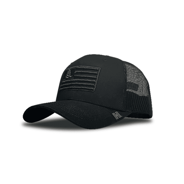 Hornady Gear 33290 Trucker Black Gadsden Flag Hornady Gear 33290 Trucker Black Gadsden Flag