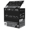 Migra Ammunitions M12SS2BB Staxd 12 Gauge 3" 1 1/4oz 2/BBShot 25 Per Box Migra Ammunitions M12SS2BB Staxd 12 Gauge 3" 1 1/4oz 2/BBShot 25 Per Box