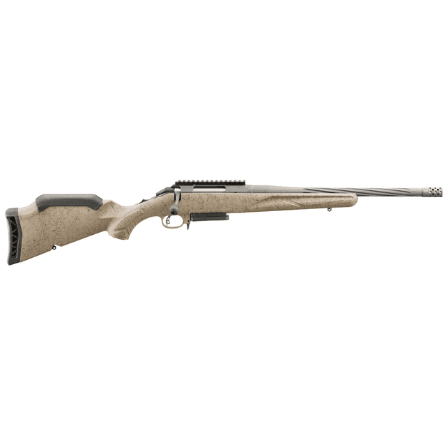 Ruger 46928 American Ranch Gen II Full Size 6.5 Creedmoor 3+1 16.10" Cobalt Cerakote Spiral Threaded Barrel Ruger 46928 American Ranch Gen II Full Size 6.5 Creedmoor 3+1 16.10" Cobalt Cerakote Spiral Threaded Barrel