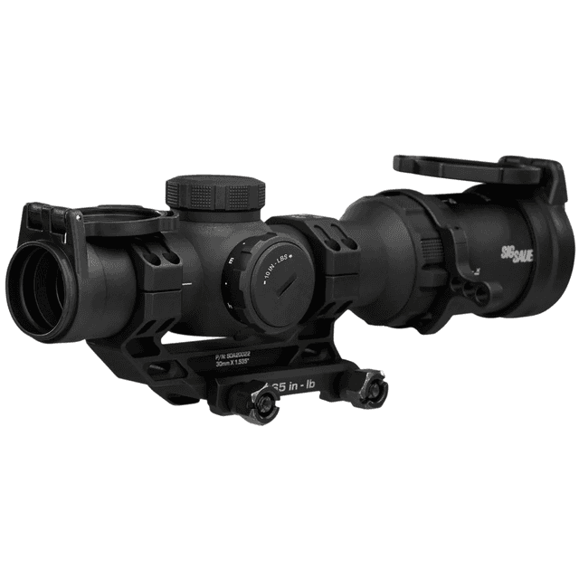 Sig Sauer Electro-Optics SOTMC61000 Tango-MSR Black 1-6x 24mm Illuminated BDC Reticle Sig Sauer Electro-Optics SOTMC61000 Tango-MSR Black 1-6x 24mm Illuminated BDC Reticle