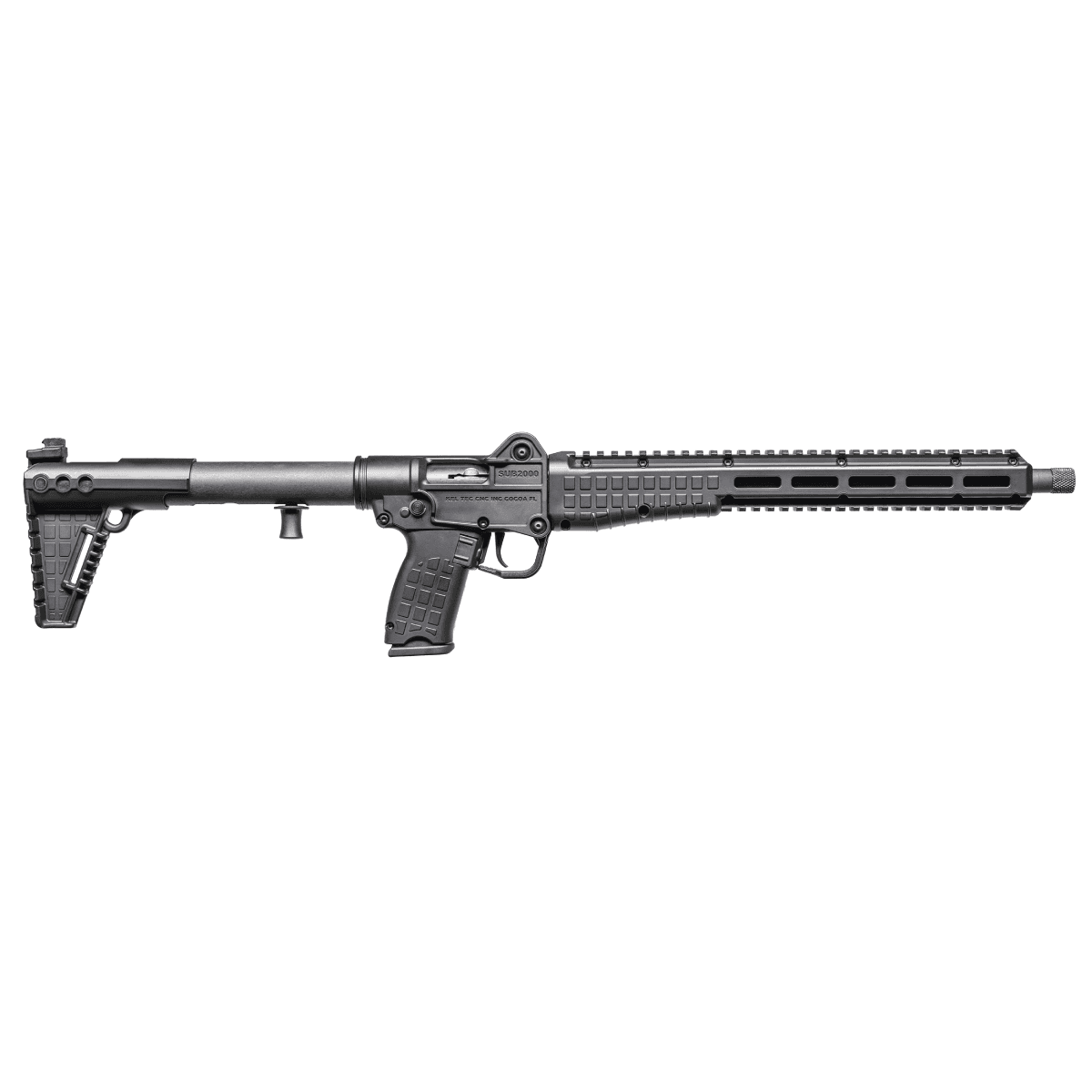 Kel-Tec SUB2000 Gen3 10mm Auto 15+1 16.15" Black Threaded Barrel SUB2K10GLKBLK Kel-Tec SUB2000 Gen3 10mm Auto 15+1 16.15" Black Threaded Barrel SUB2K10GLKBLK