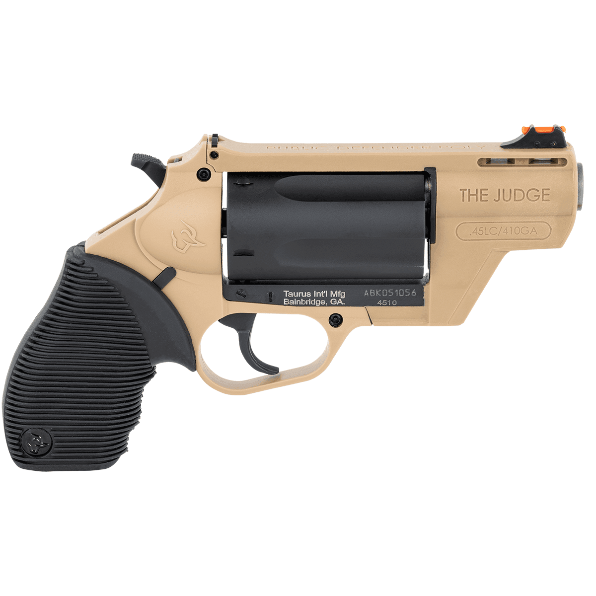 Taurus 2-441021FDE Judge Public Defender Small Frame 45 Colt (Long Colt)/410 Gauge Handgun Taurus 2-441021FDE Judge Public Defender Small Frame 45 Colt (Long Colt)/410 Gauge Handgun