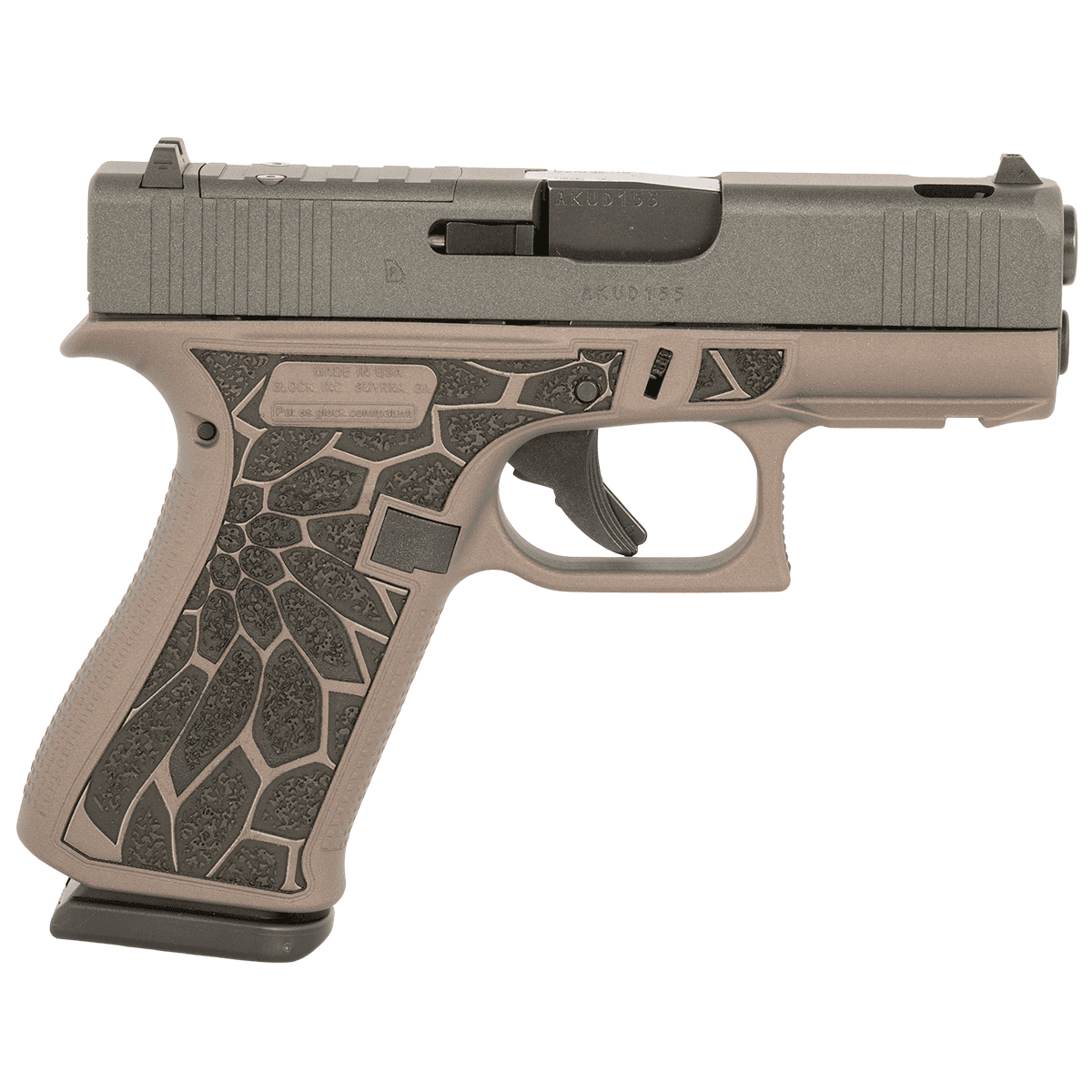 Glock UX4350201FRCRUP G43X MOS Exclusive Slim Sub-Compact 9mm Handgun Glock UX4350201FRCRUP G43X MOS Exclusive Slim Sub-Compact 9mm Handgun