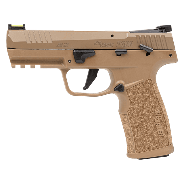 Sig Sauer 322CCAS P322 Compact Frame 22 LR 20+1 4" Handgun Sig Sauer 322CCAS P322 Compact Frame 22 LR 20+1 4" Handgun
