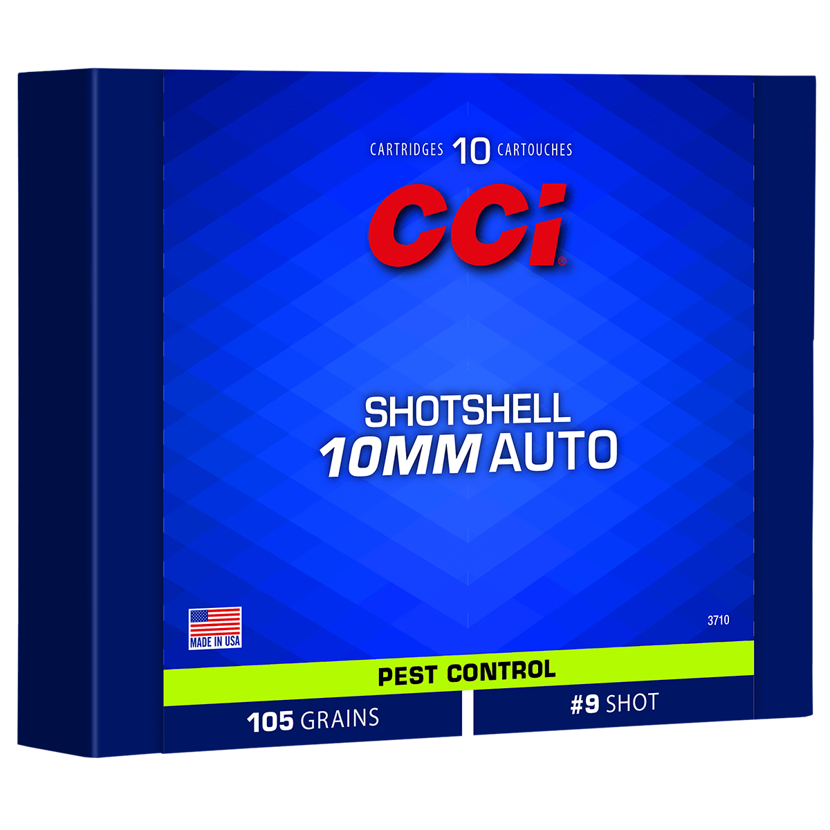 CCI 3710 Pest Control 10mmAuto 105gr 10 Per Box CCI 3710 Pest Control 10mmAuto 105gr 10 Per Box