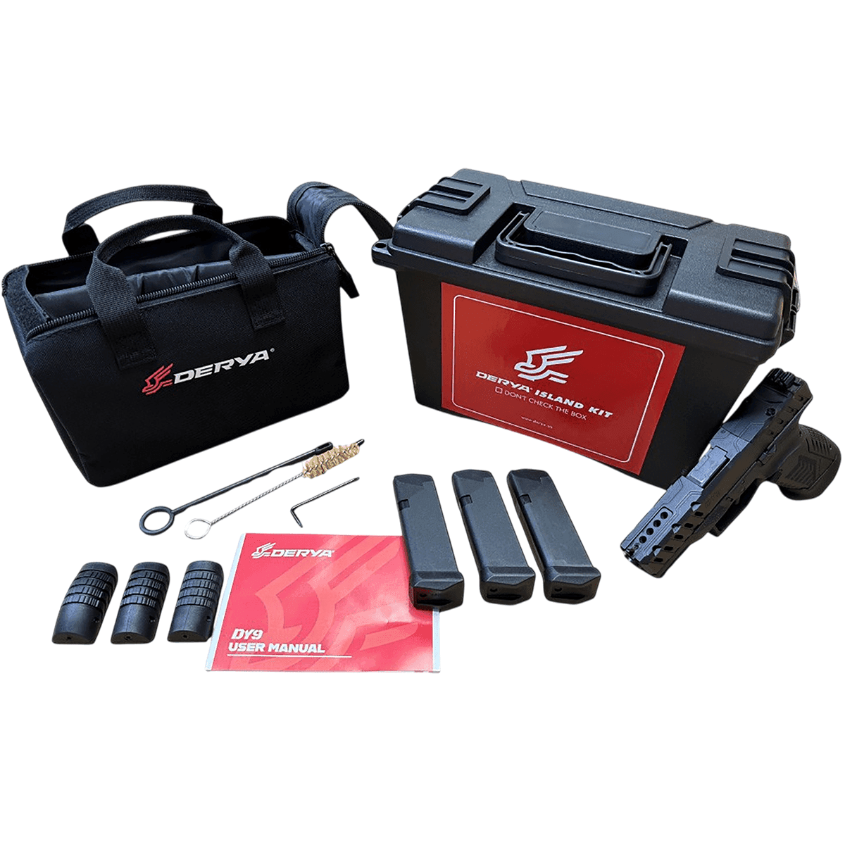 Derya Firearms DY9.ISL.US DY9 Island Kit 9mm Luger 15+1 3.86" Handgun Derya Firearms DY9.ISL.US DY9 Island Kit 9mm Luger 15+1 3.86" Handgun