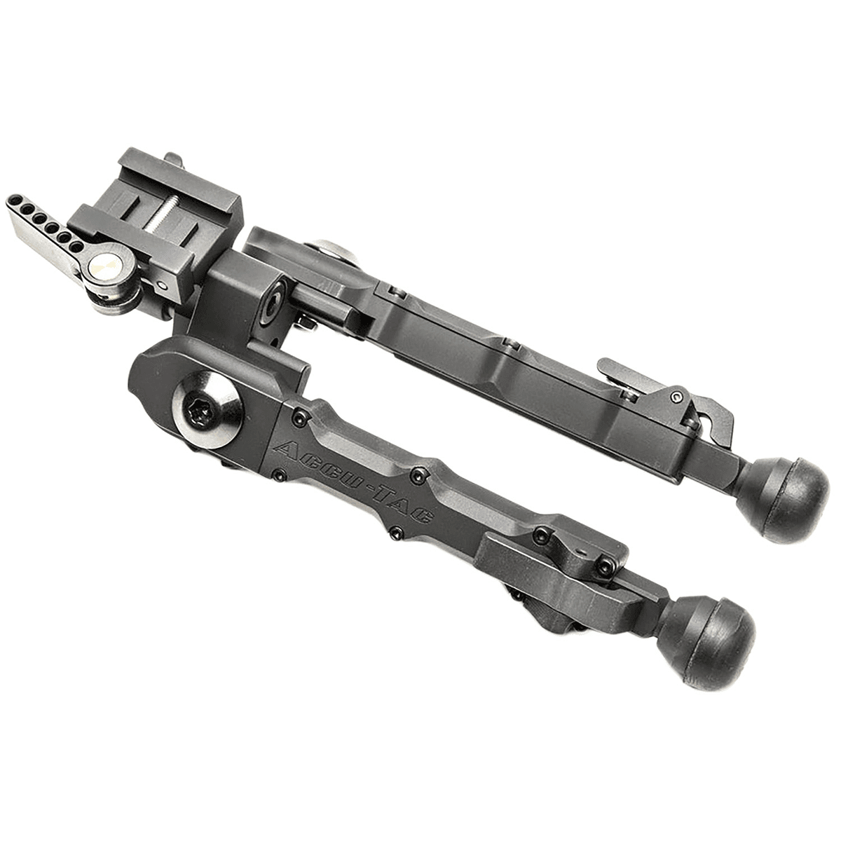 Accu-Tac BRBG200 BR-4 G2 Bipod 5.5"-8.25" Adjustment Black Hardcoat Anodized 6061 T6 Aluminum Accu-Tac BRBG200 BR-4 G2 Bipod 5.5"-8.25" Adjustment Black Hardcoat Anodized 6061 T6 Aluminum