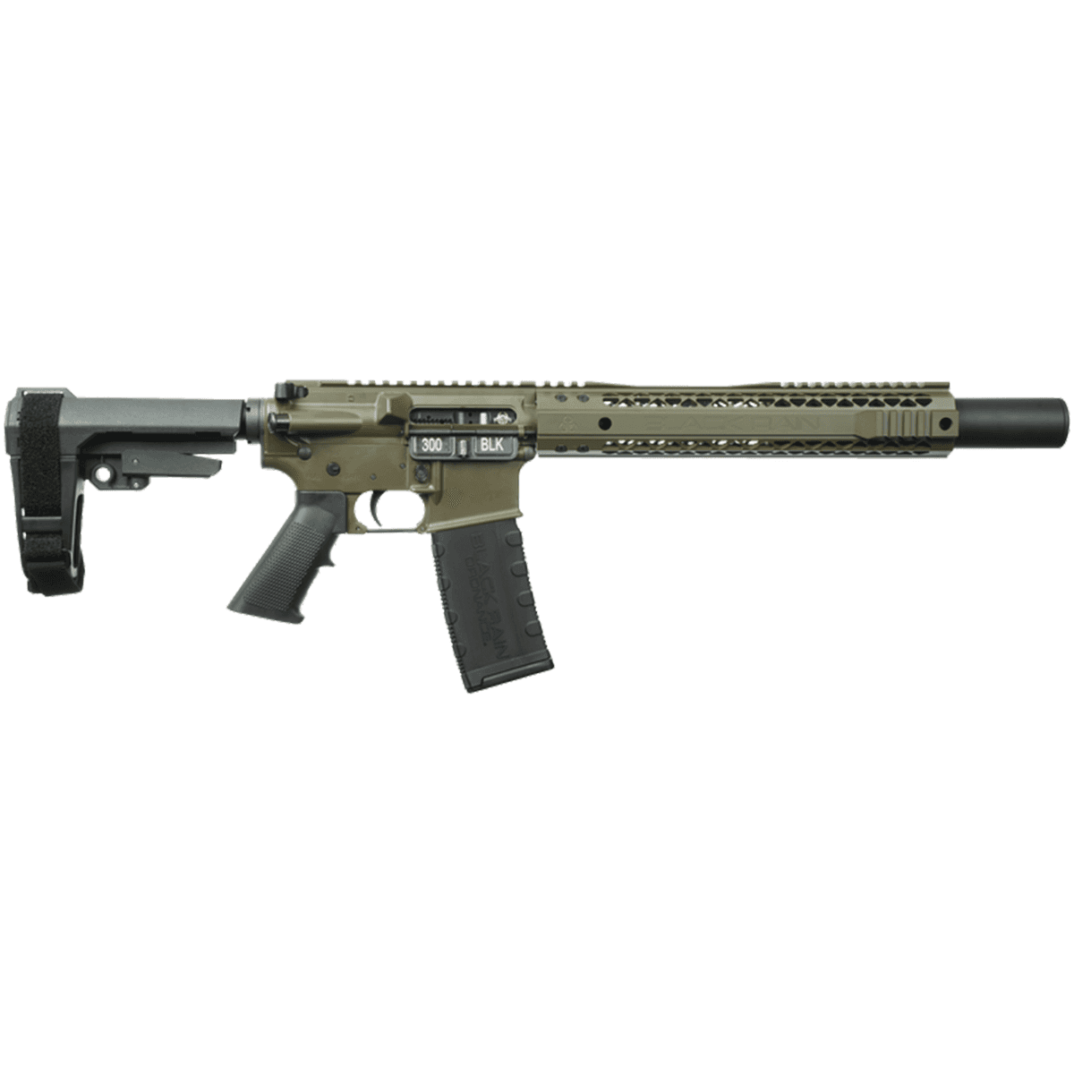 Black Rain Ordnance BROROTRM30A Spec15 M30A Sports South ROTR 300 Blackout AR Pistol Black Rain Ordnance BROROTRM30A Spec15 M30A Sports South ROTR 300 Blackout AR Pistol