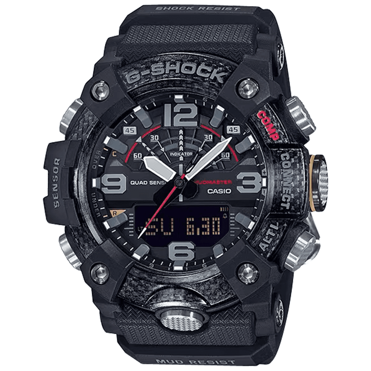 G-shock GGB1001A G-Shock Tactical MudMaster Keep Time Black Size 145-215mm Features Digital Compass G-shock GGB1001A G-Shock Tactical MudMaster Keep Time Black Size 145-215mm Features Digital Compass