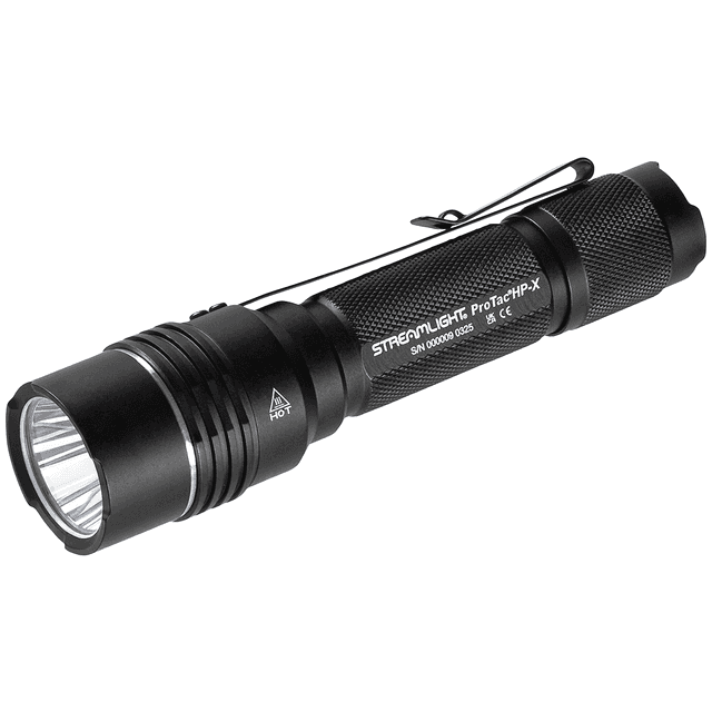 Streamlight 89021 ProTac HP-X Black 45/240/800 Lumens 648 Meters Beam Distance Streamlight 89021 ProTac HP-X Black 45/240/800 Lumens 648 Meters Beam Distance