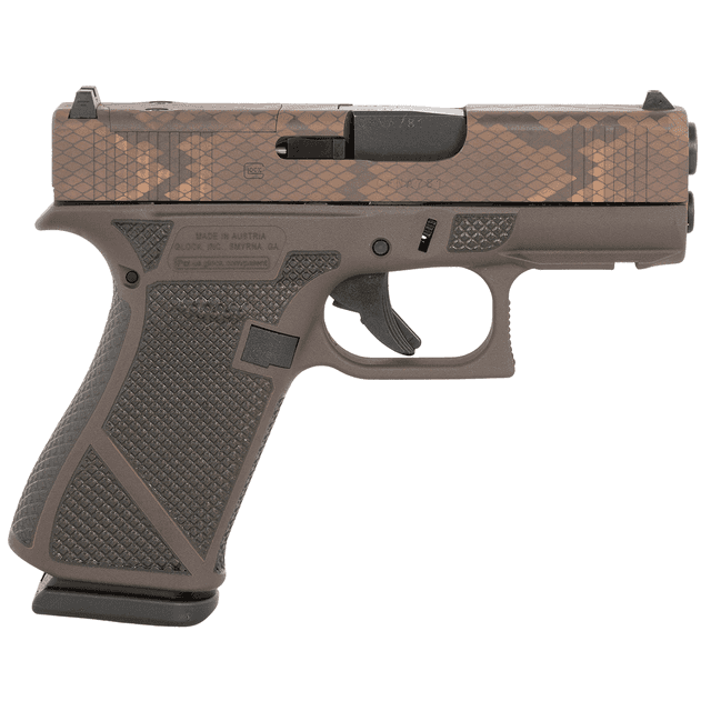 Glock Custom G43X MOS Slim Sub-Compact Frame 9mm EDC Pistol Glock Custom G43X MOS Slim Sub-Compact Frame 9mm EDC Pistol