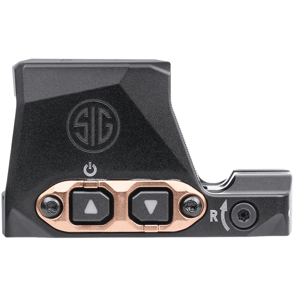 Sig Sauer Electro-Optics SORX1408 Romeo-X Enclosed Compact Black/Rose Gold 1x 24mm 2 MOA Red Dot/65 MOA Circle Reticle Sig Sauer Electro-Optics SORX1408 Romeo-X Enclosed Compact Black/Rose Gold 1x 24mm 2 MOA Red Dot/65 MOA Circle Reticle