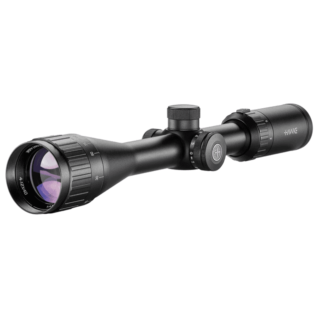 Hawke Sport Optics 14241 Vantage IR Riflescope Black 4-12x40mm 1" Tube Illuminated Red/Green Rimfire 17 HMR Reticle Hawke Sport Optics 14241 Vantage IR Riflescope Black 4-12x40mm 1" Tube Illuminated Red/Green Rimfire 17 HMR Reticle